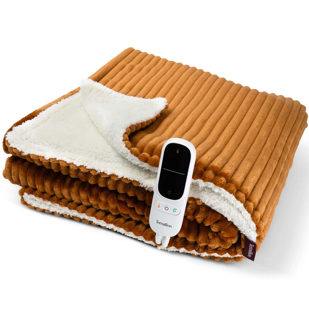 Värmefilt Koomy 180x130cm 140W Caramel