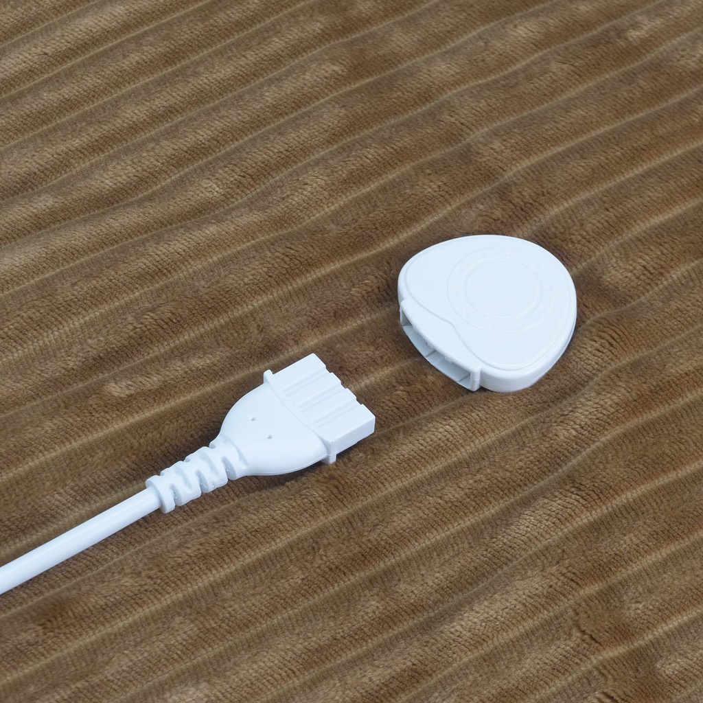 Electric Heated Plaid Koomy 180x130cm 140W Caramel