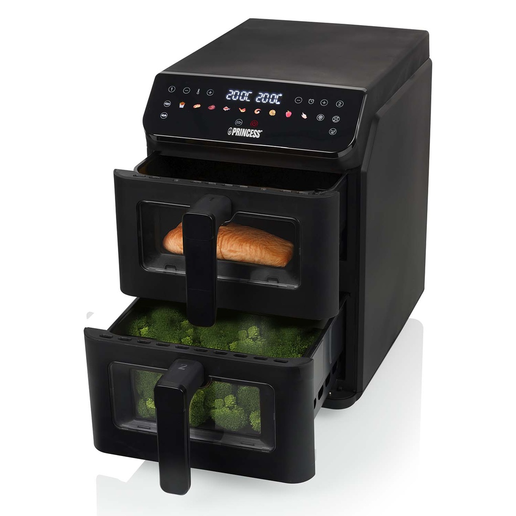 Airfryer Staplad 2x5L 3000W - 182490