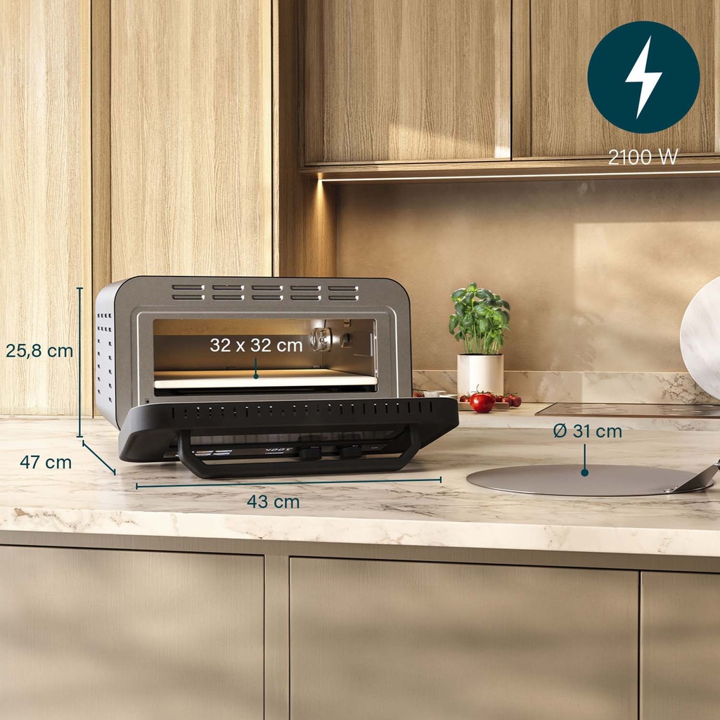 Pizzaugn Pro Max 2100W 400°C - 112780