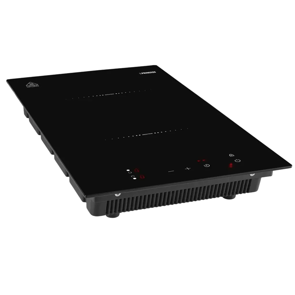 Dubbel induktionsplatta för inbyggnad 303015 mått:30X52X6,2cm