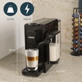 Kapselmaskin Latte Pro 20bar "Nespresso" kompatibel - 249455
