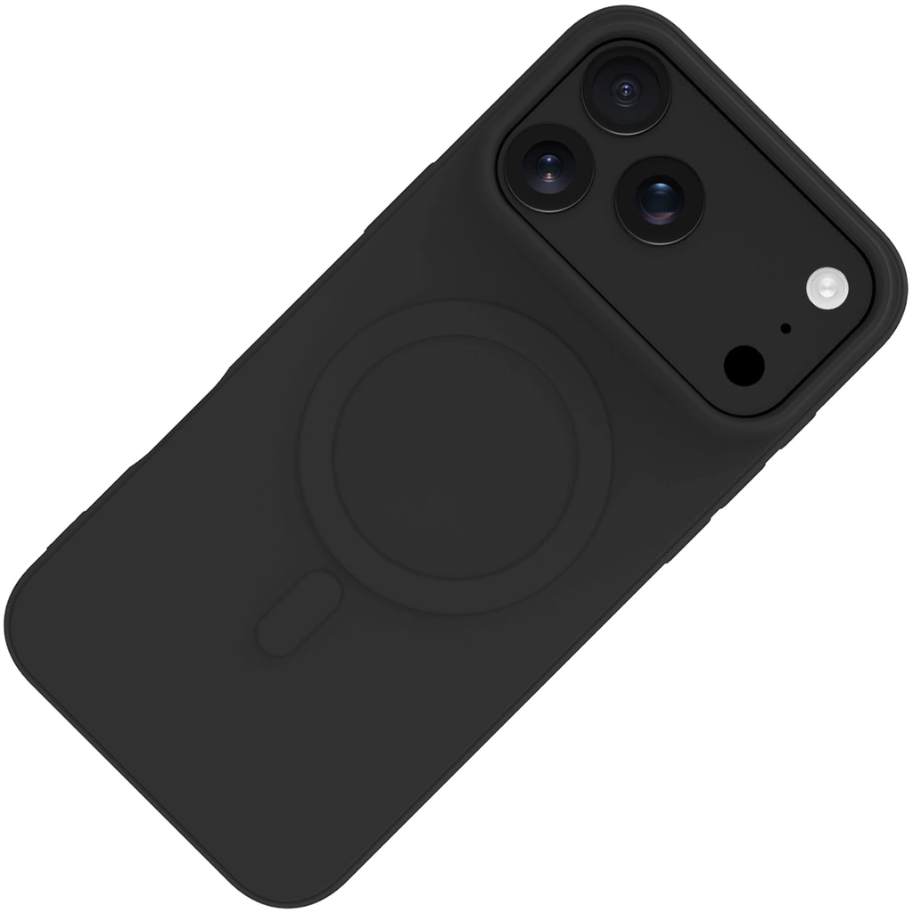 Cromomag Soft rubber case MagSafe-kompatibelt iPhone 17 Pro Max Svart