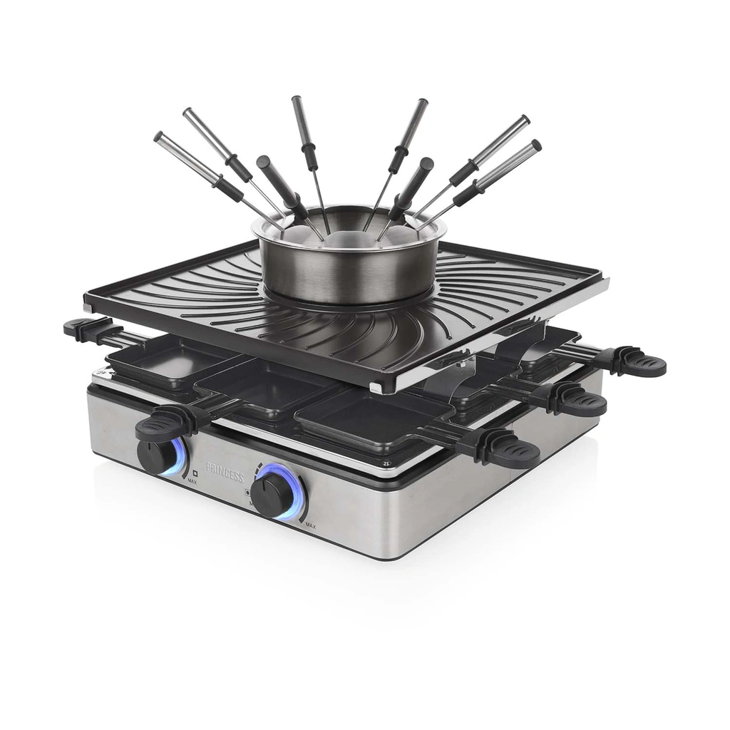 Raclette & Fondue 162670 31X31cm 1700W 1,3l