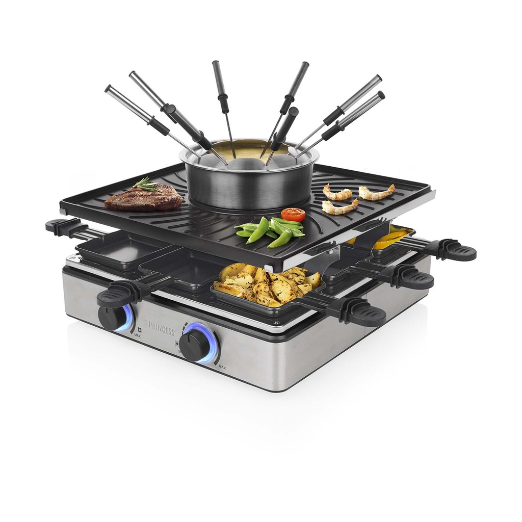 Raclette and Fondue 162670 31X31cm 1700W 1,3l