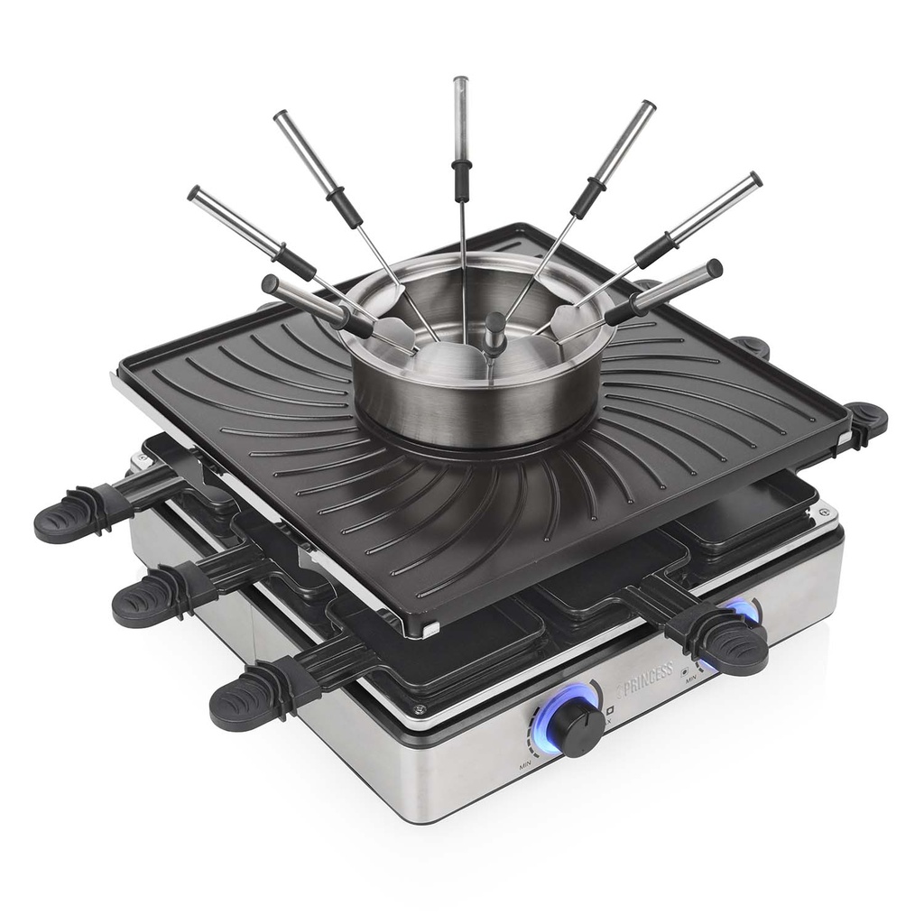 Raclette and Fondue 162670 31X31cm 1700W 1,3l