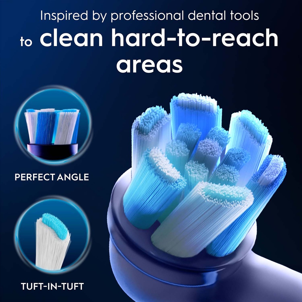 Borsthuvud iO Ultimate Clean White 3st