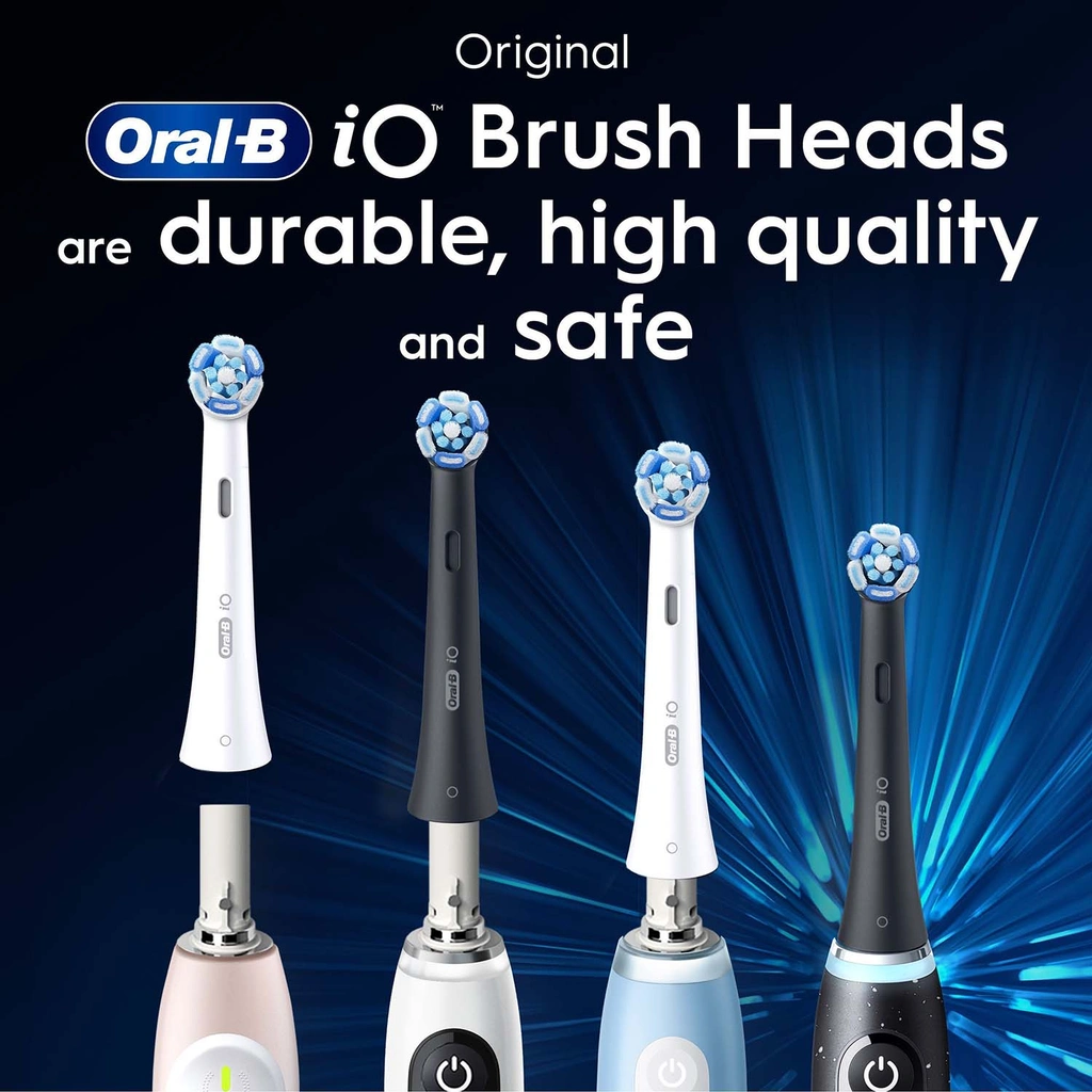 Borsthuvud iO Ultimate Clean White 3st