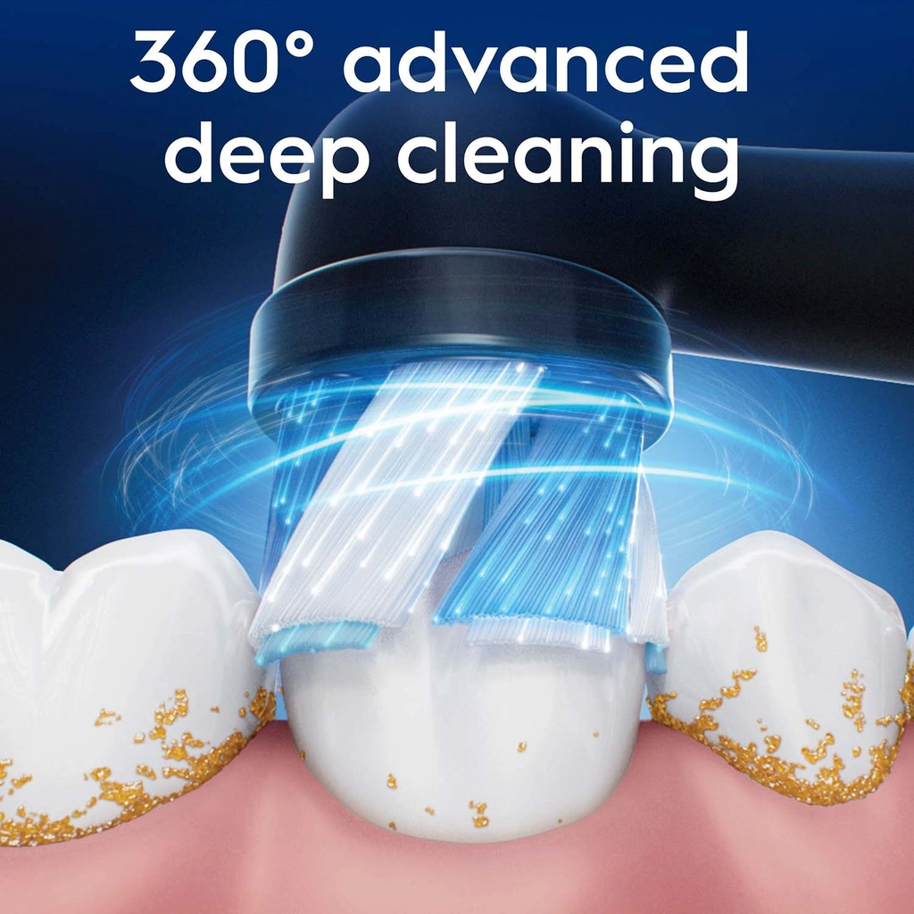 Borsthuvud iO Ultimate Clean Black 8st