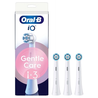 Borsthuvud iO Gentle Care White 3st