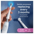 Borsthuvud iO Gentle Care White 3st
