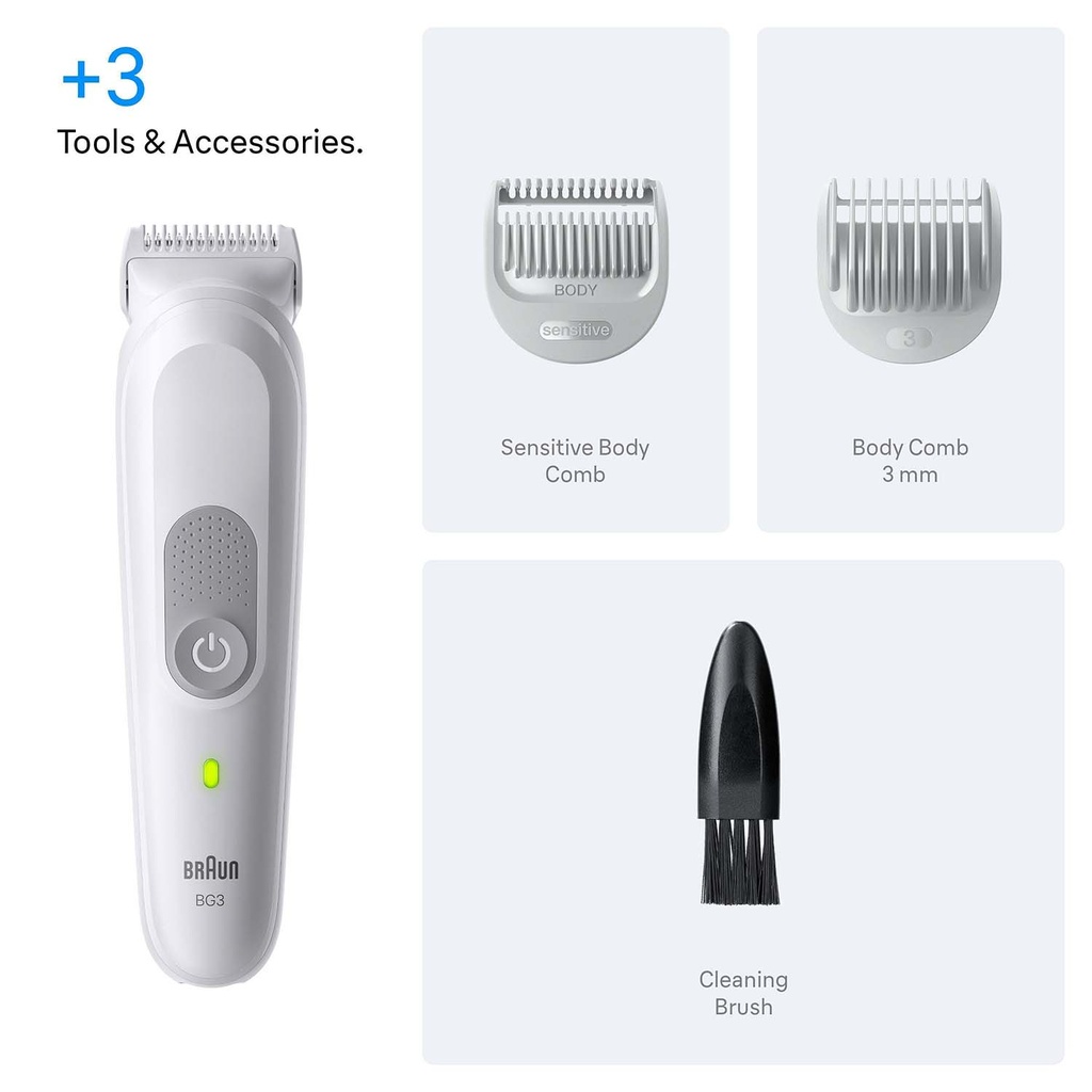 Body Groomer BG 3530 Gentle Grey