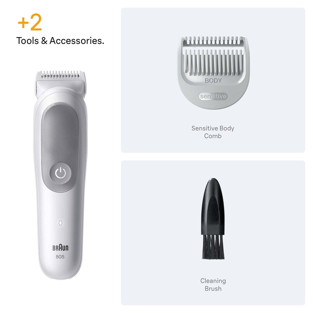 Body Groomer BG 5500 Gentle Grey