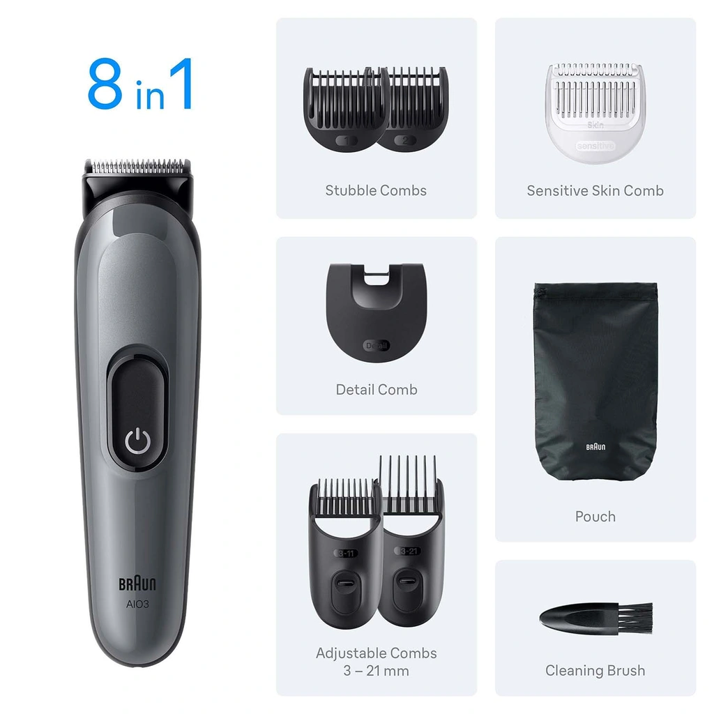 All-in-One Grooming Kit Series 3 8-in-1 AIO3540