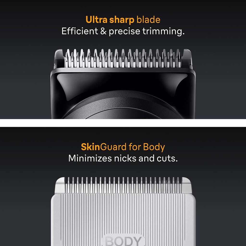 All-in-One Series 5 9in1 Grooming Kit Styler 5540 Black Matt