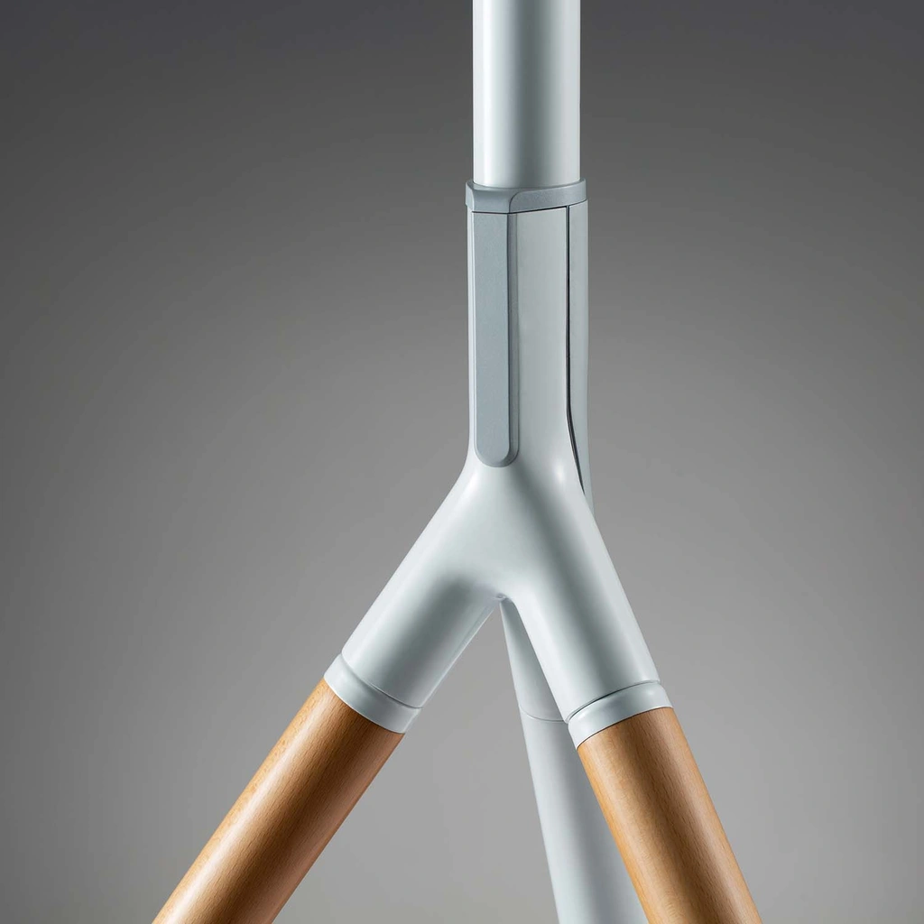 Floor-standing TV Mount Wood Legs