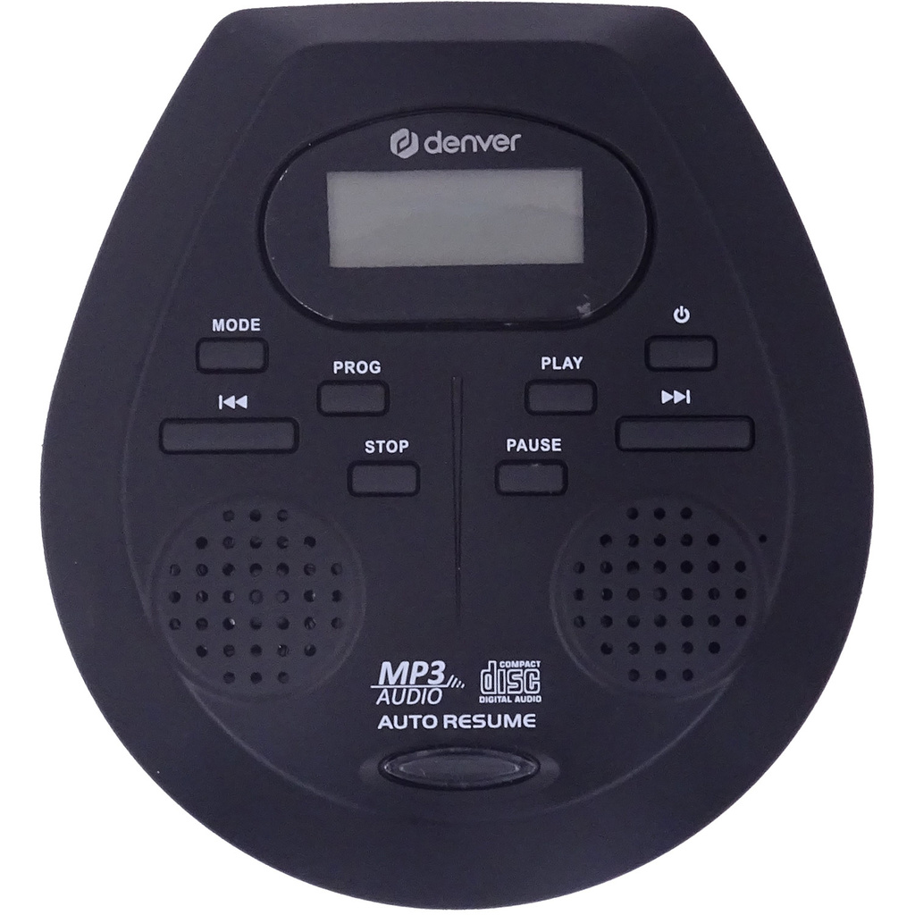 CD-spelare Bärbar Inbyggda högtalare DMP-395B Svart