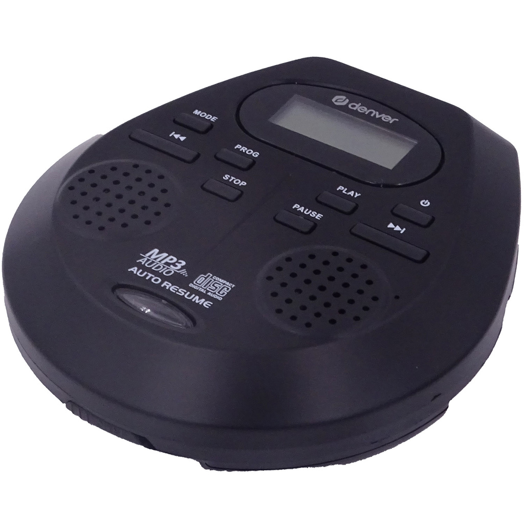 CD-spelare Bärbar Inbyggda högtalare DMP-395B Svart