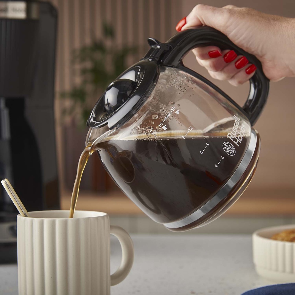 Kaffebryggare Brontë Svart 1,25L  