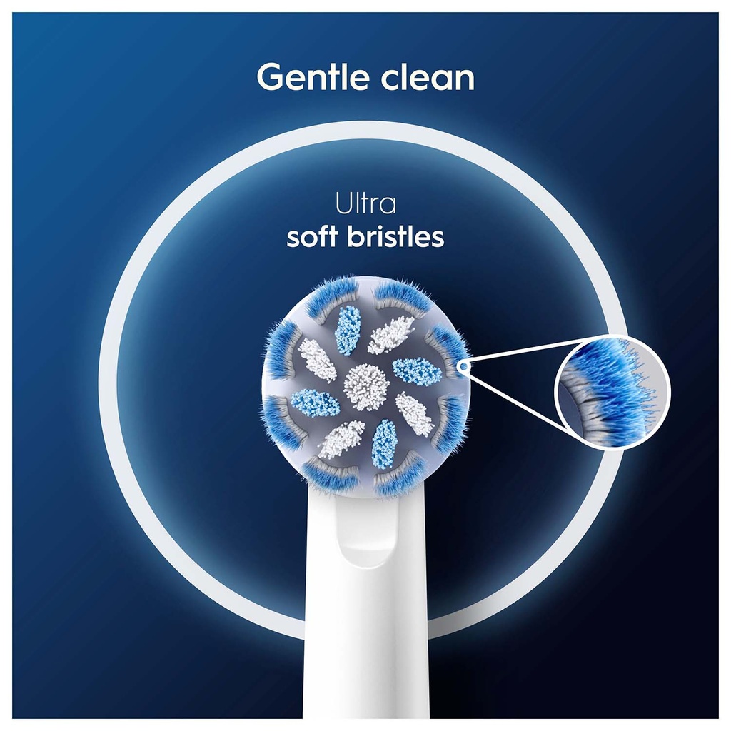 Borsthuvud Sensitive Clean & Care 3+3+3st