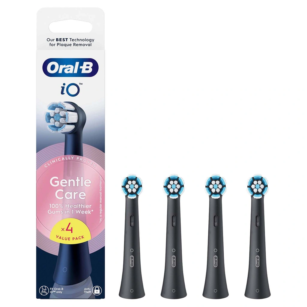 iO Gentle Care Black 4ct 