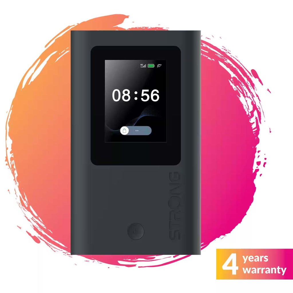 5G MiFi Hotspot 3,4 Gbit/s WiFi 6 AX1800 with display