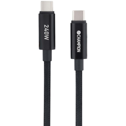 USB-C Kabel 240W 2m Svart