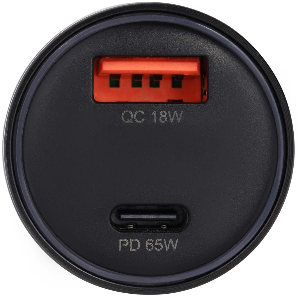 Billaddare 83W 2-port QC/PD Svart