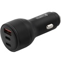 Car Charger 130W 3-port QC/PD Black