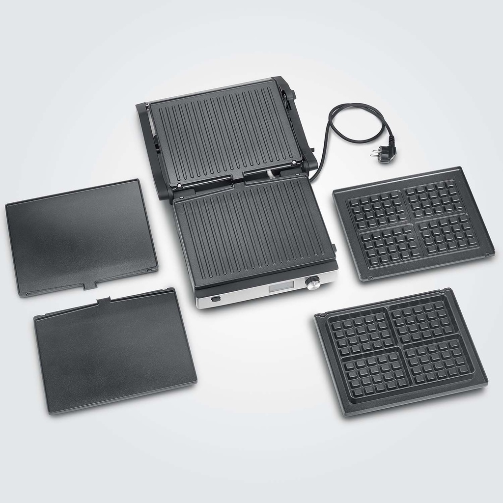 Contact Grill Multi 3in1 29X23cm XL Panini, Belgian, Burger KG 2380