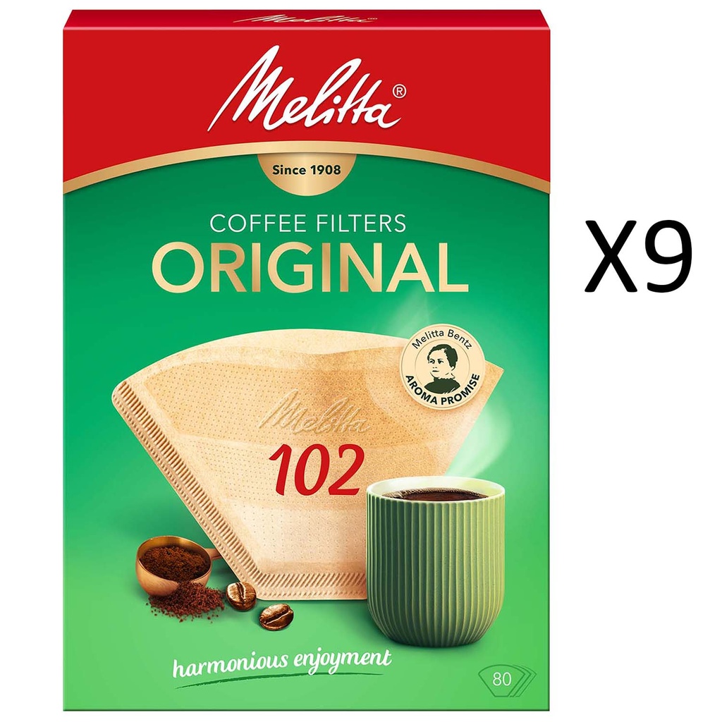 Kaffefilter 102 80pack (Obs 9st DFP)