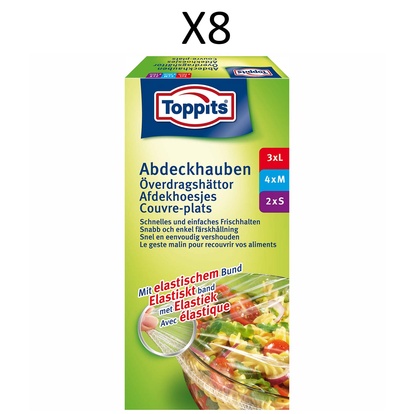 Överdragsplasthättor 9st  (Obs 8st DFP)