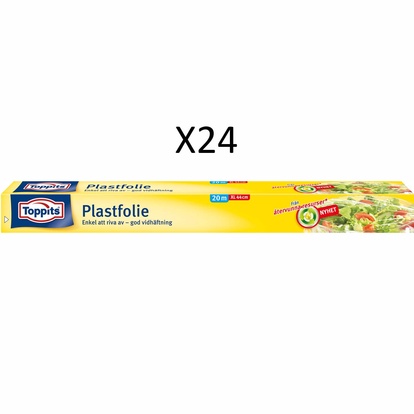 Plastfolie 45CM X 20  24DFP