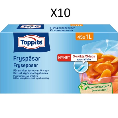 Fryspåsar 1L 45st (10st/DFP)