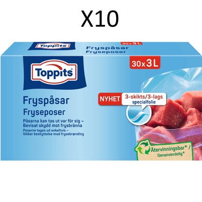 Fryspåsar 3L 30st (10st/DFP)