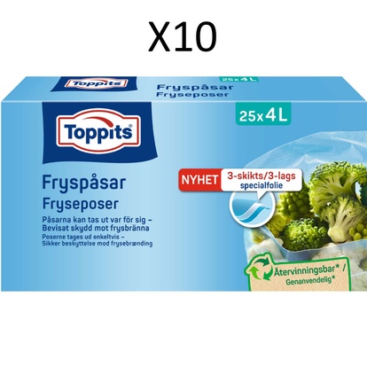 Fryspåsar 4L 25st (10st/DFP)