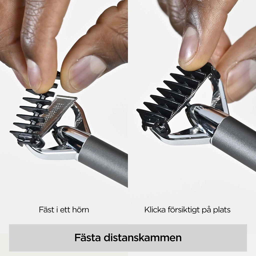 Skäggtrimmer Super-X Metal X Blade - Chrome OT996E