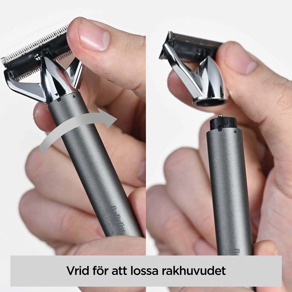 Skäggtrimmer Super-X Metal X Blade - Chrome OT996E