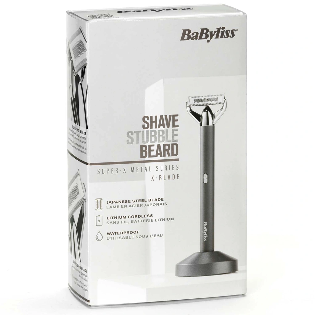 Skäggtrimmer Super-X Metal X Blade - Chrome OT996E