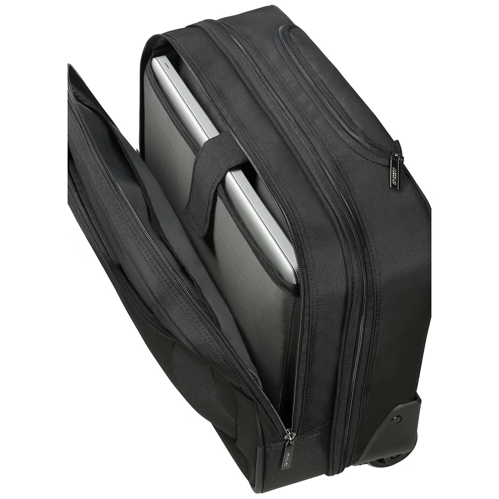 Rolling Tote 15,6" At Work Black