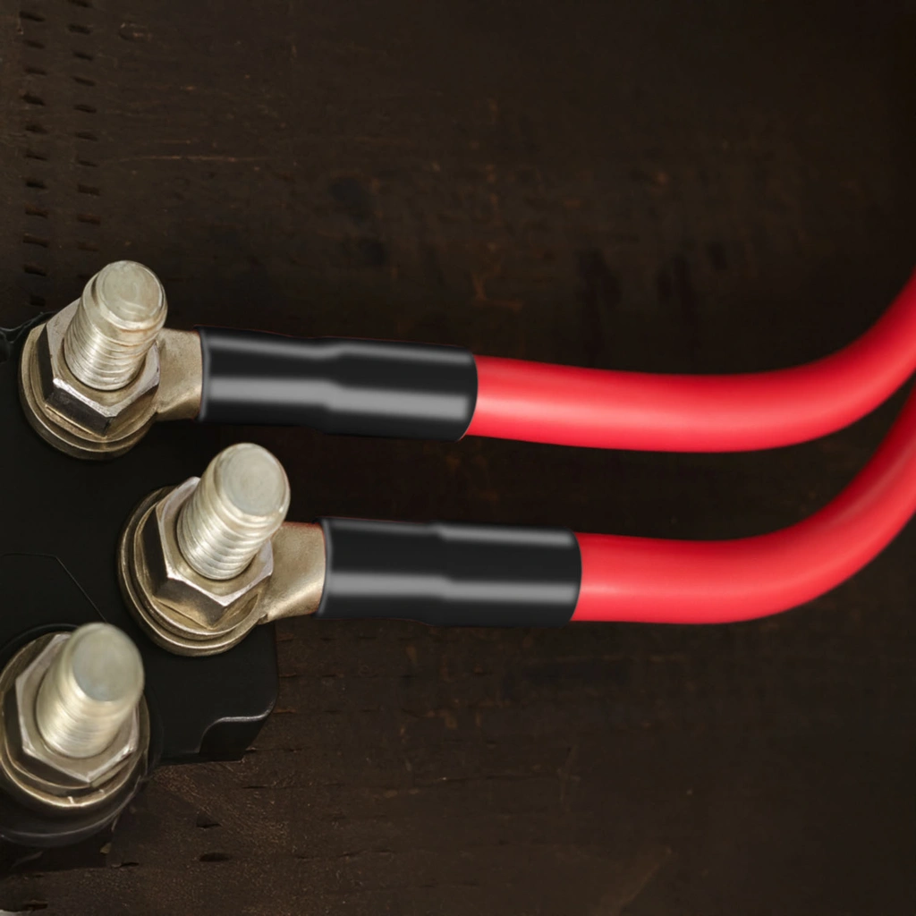 Shrink tubes 300-pack 45mm long Black