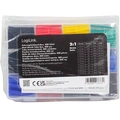 Shrink tubes 800-pack 45mm long Mixed colors