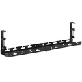 Cable tray Under-Desk mounting Adjustable Black