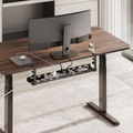 Cable tray Under-Desk mounting Adjustable Black