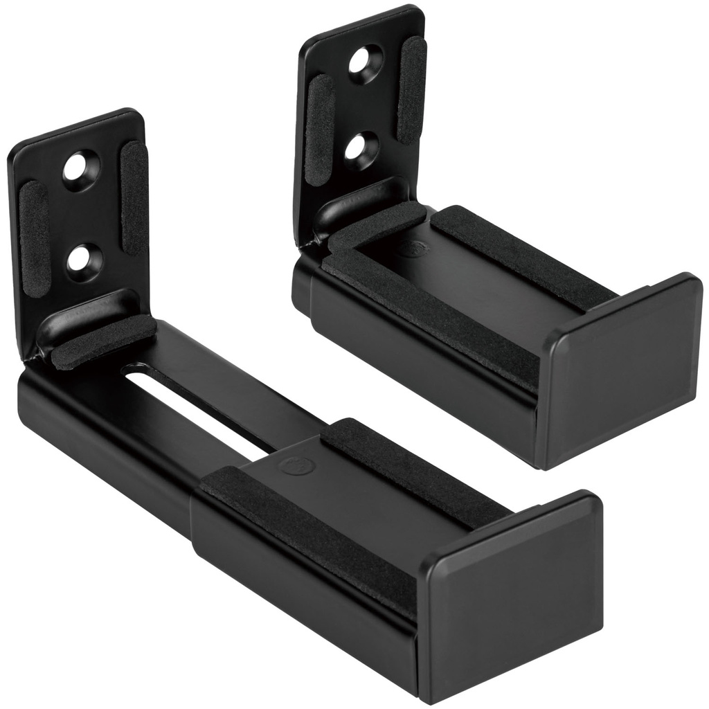 Wall mount for soundbar Universal 90-154mm Black