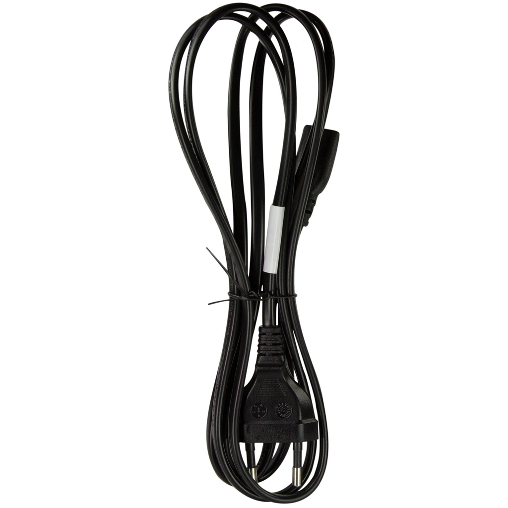 Apparatkabel Euro till C7 5m Svart