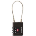 Cablelock 3 dial TSA Black