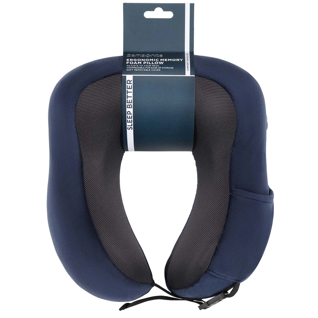 Nackkudde Ergonomisk Minnesskum Midnight Blue
