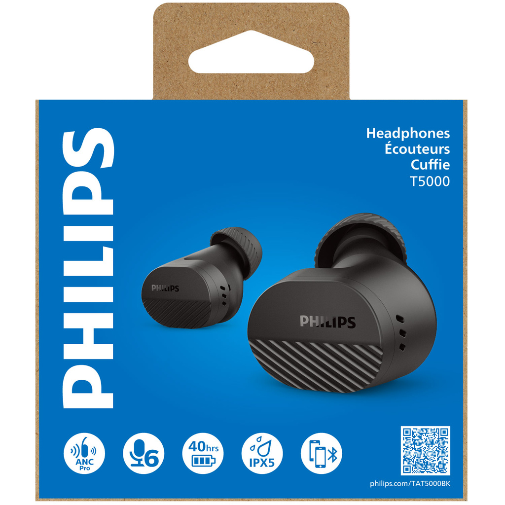 Hörlurar In-Ear TWS ANC Svart