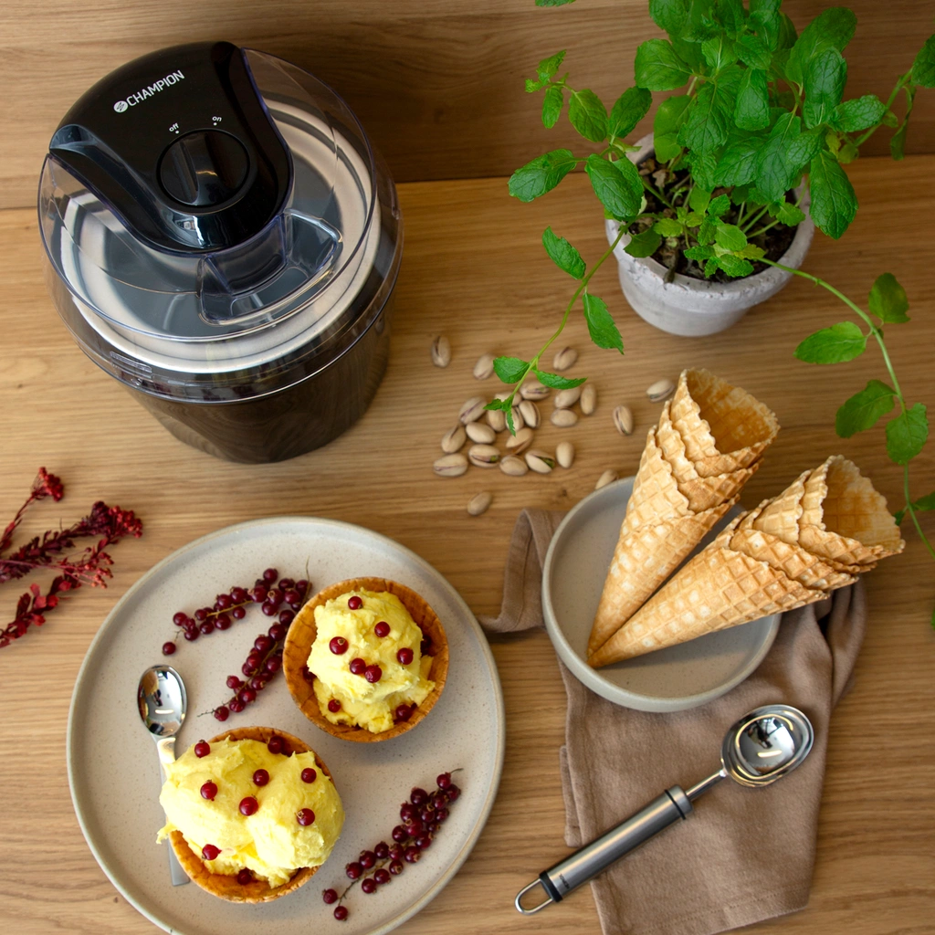 Ice Cream Maker 1.5L GM210 Black